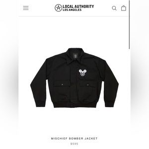 Local Authority Los Angeles - MISCHIEF BOMBER JACKET
